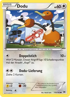 Karte Dodu aus TURBOstart, Nummer 116/162