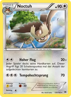Karte Noctuh aus TURBOstart, Nummer 120/162