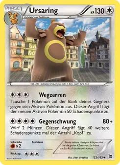Karte Ursaring aus TURBOstart, Nummer 122/162