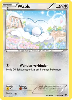 Karte Wablu aus TURBOstart, Nummer 124/162