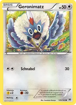Karte Geronimatz aus TURBOstart, Nummer 129/162