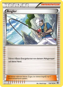 Karte Angler aus TURBOstart, Nummer 136/162