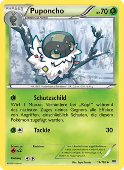 Karte Puponcho aus TURBOstart, Nummer 14/162