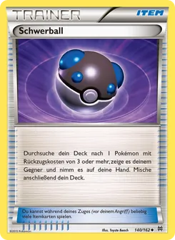 Karte Schwerball aus TURBOstart, Nummer 140/162
