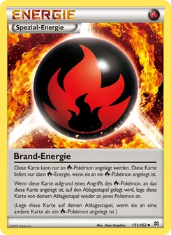 Karte Brand-Energie aus TURBOstart, Nummer 151/162