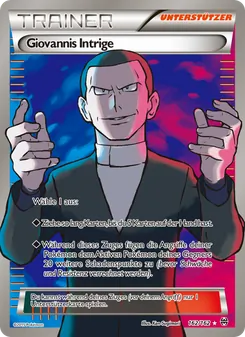 Karte Giovannis Intrige aus TURBOstart, Nummer 162/162