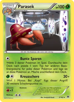 Karte Parasek aus TURBOstart, Nummer 2/162