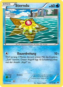 Karte Sterndu aus TURBOstart, Nummer 29/162