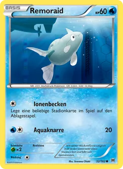 Karte Remoraid aus TURBOstart, Nummer 32/162