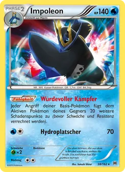 Karte Impoleon aus TURBOstart, Nummer 38/162
