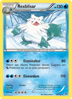 Karte Rexblisar aus TURBOstart, Nummer 40/162