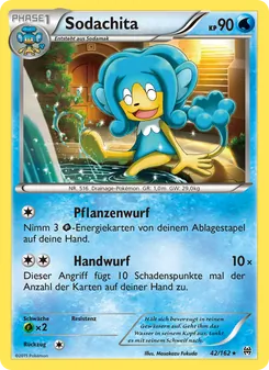 Karte Sodachita aus TURBOstart, Nummer 42/162
