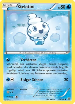 Karte Gelatini aus TURBOstart, Nummer 43/162