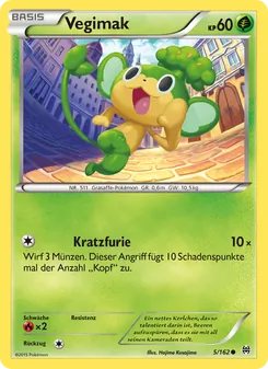 Karte Vegimak aus TURBOstart, Nummer 5/162