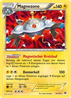 Karte Magnezone aus TURBOstart, Nummer 54/162