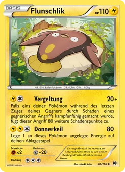 Karte Flunschlik aus TURBOstart, Nummer 56/162