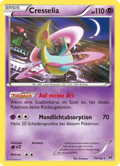 Karte Cresselia aus TURBOstart, Nummer 70/162