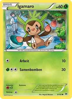 Karte Igamaro aus TURBOstart, Nummer 8/162