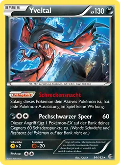 Karte Yveltal aus TURBOstart, Nummer 94/162