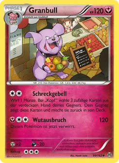 Karte Granbull aus TURBOstart, Nummer 99/162