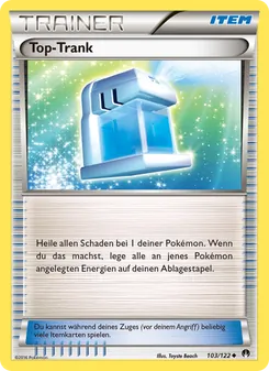 Karte Top-Trank aus TURBOfieber, Nummer 103/122