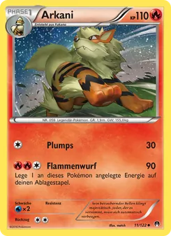 Karte Arkani aus TURBOfieber, Nummer 11/122