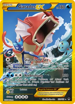Karte Garados EX aus TURBOfieber, Nummer 123/122