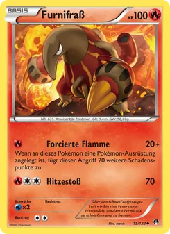 Karte Furnifraß aus TURBOfieber, Nummer 15/122