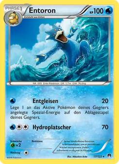 Karte Entoron aus TURBOfieber, Nummer 17/122