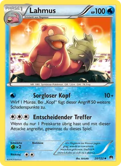 Karte Lahmus aus TURBOfieber, Nummer 20/122