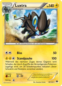 Karte Luxtra aus TURBOfieber, Nummer 46/122