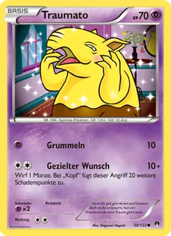 Karte Traumato aus TURBOfieber, Nummer 50/122