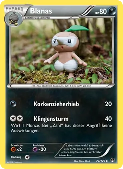 Karte Blanas aus TURBOfieber, Nummer 72/122