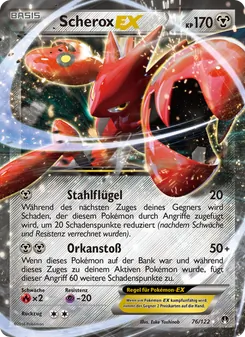 Karte Scherox EX aus TURBOfieber, Nummer 76/122