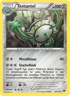 Karte Tentantel aus TURBOfieber, Nummer 80/122