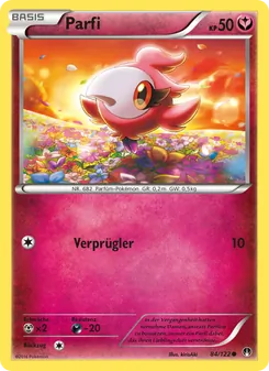Karte Parfi aus TURBOfieber, Nummer 84/122