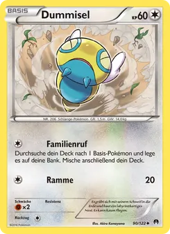 Karte Dummisel aus TURBOfieber, Nummer 90/122