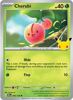Cherubi card from 30th Celebration, number 006/128