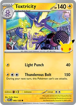 Toxtricity card from 30th Celebration, number 060/128