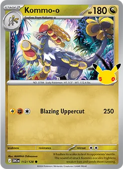 Kommo-o card from 30th Celebration, number 112/128