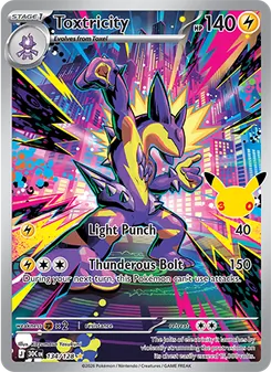 Toxtricity card from 30th Celebration, number 134/128