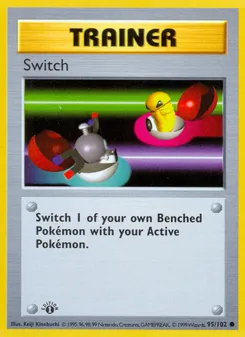 Switch card from Base Set, number 95/102