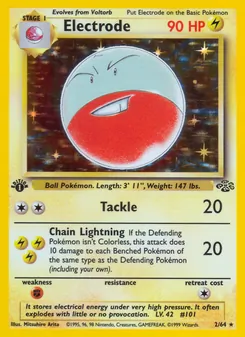 Kartu Electrode dari Jungle, nomor 2/64
