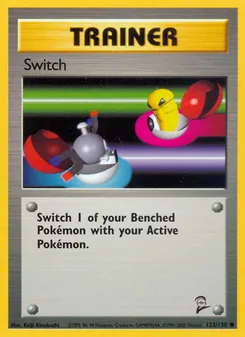 Switch card from Base Set 2, number 123/130