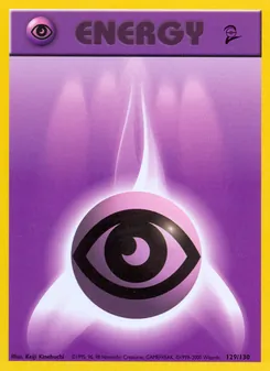 Psychic Energy card from Base Set 2, number 129/130