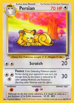 Persian card from Base Set 2, number 56/130