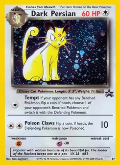 Dark Persian card from Wizards Black Star Promos, number 17/53