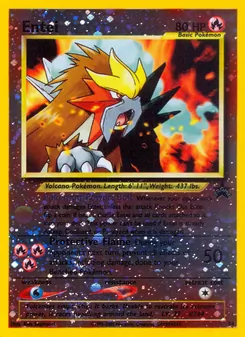 Entei card from Wizards Black Star Promos, number 34/53
