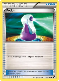 Potion card from Black & White, number 100/114