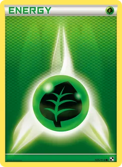 Grass Energy card from Black & White, number 105/114
